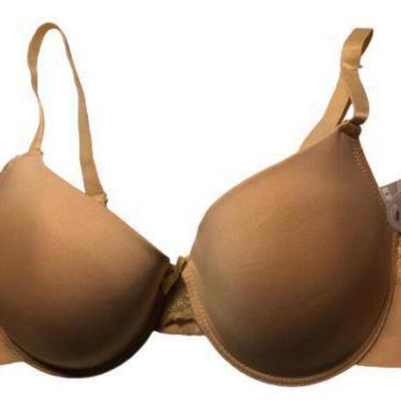 #2738 Just Be Beige Padded Underwire T-Shirt Bra 44D NWT - Picture 1 of 5